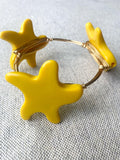 Yellow Starfish Bangle