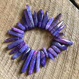 Purple Spike Bracelet